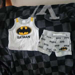 Batman Gray Apparel with Yellow Logo